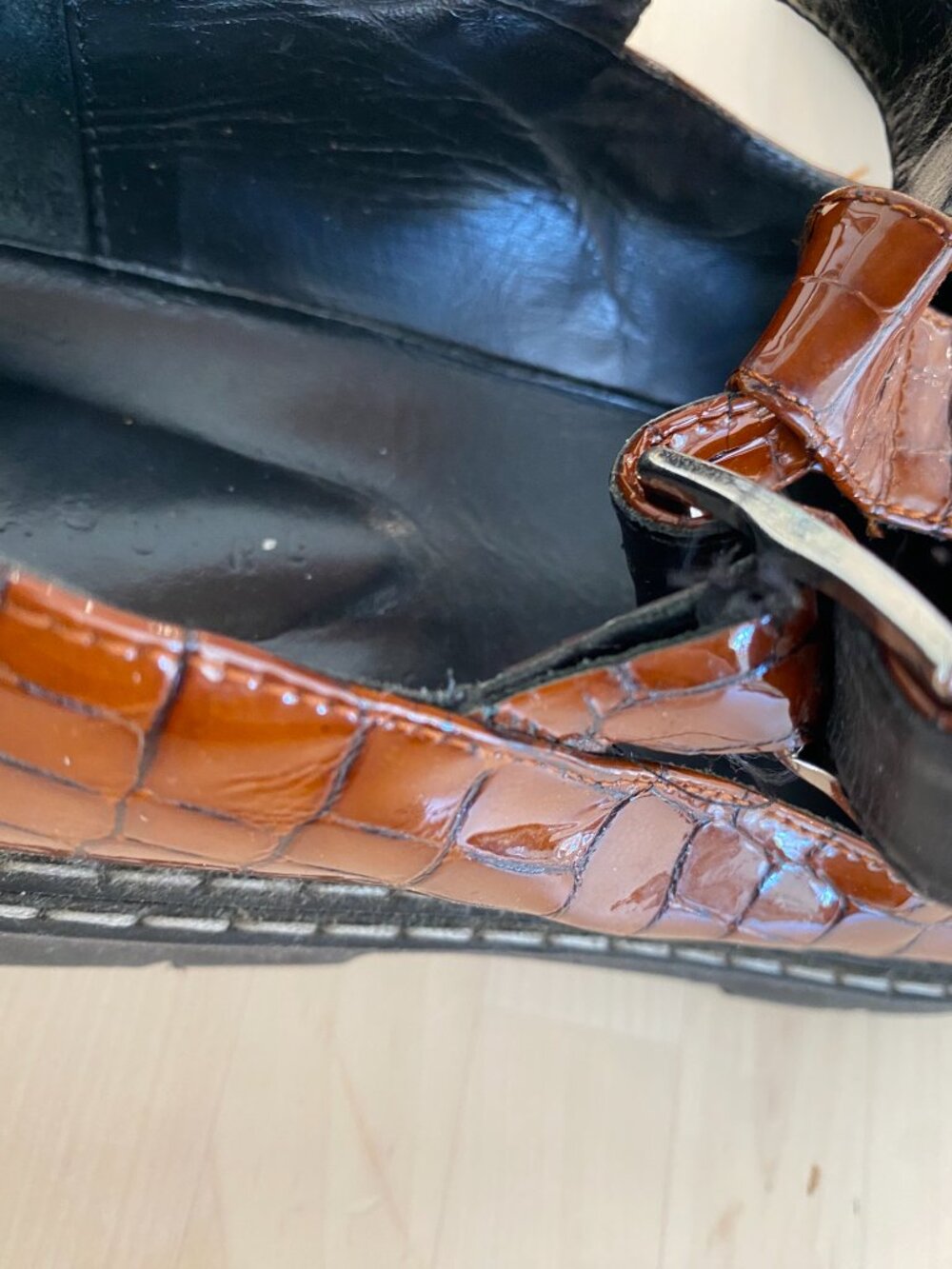 Maguire Shoes- Neiva Brown Mary Jane size 40 - Picture 6 of 11